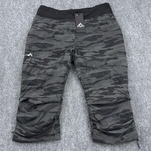 NEW Strafe Alpha Insulator Pants Womens XL Stealth Camo Crop Polartec Lined DWR